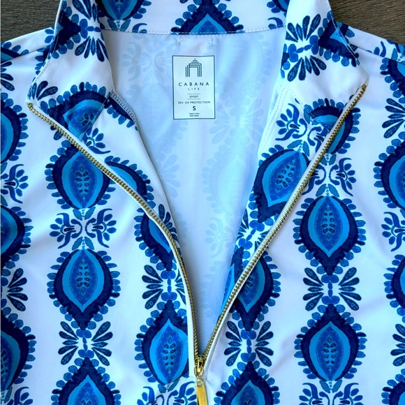 Long sleeve performance zip top - Picture 8 of 13